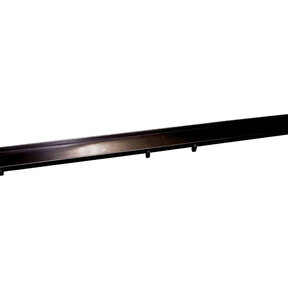 Tegelrooster Zwart Mat Omkeerbaar t.b.v.  Douchegoot 100x7 cm  RVS