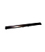 ALONI Tegelrooster Zwart Mat Omkeerbaar t.b.v.  Douchegoot 100x7 cm  RVS