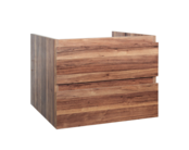 Wastafelonderkast Sally Garda Walnoot 80cm 76x45,5x50cm 2x Softclose lades MDF Voorgemonteerd Wastafelonderkast Sally Garda Walnoot 80cm 76x45,5x50cm 2x Softclose lades MDF Voorgemonteerd