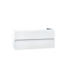 Wastafelonderkast Sally Hoogglans Wit 120cm 118x45,5x50cm 2x Softclose lades MDF Voorgemonteerd