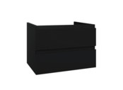 Wastafelonderkast Sally Hoogglans Wit 80cm 76x45,5x50cm 2x Softclose lades MDF Voorgemonteerd Wastafelonderkast Sally Hoogglans Wit 80cm 76x45,5x50cm 2x Softclose lades MDF Voorgemonteerd