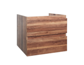 Wastafelonderkast Sally Hoogglans Wit 60cm 56x45,5x50cm 2x Softclose lades MDF Voorgemonteerd Wastafelonderkast Sally Hoogglans Wit 60cm 56x45,5x50cm 2x Softclose lades MDF Voorgemonteerd