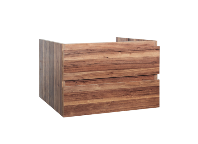 Wastafelonderkast Sally Mat Grijs 100cm 96x45,5x50cm 2x Softclose lades MDF Voorgemonteerd