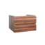 CREAVIT Wastafelonderkast Sally Mat Grijs 100cm 96x45,5x50cm 2x Softclose lades MDF Voorgemonteerd