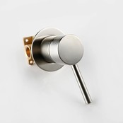 Omstelkraan warm en koud inbouw Bidetkraan RVS tbv bidettoilet Douchewc bidetdouche Omstelkraan warm en koud inbouw Bidetkraan RVS tbv bidettoilet Douchewc bidetdouche