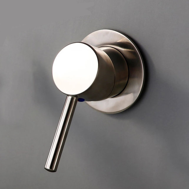 Omstelkraan warm en koud inbouw Bidetkraan RVS tbv bidettoilet Douchewc bidetdouche Omstelkraan warm en koud inbouw Bidetkraan RVS tbv bidettoilet Douchewc bidetdouche