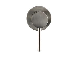 Omstelkraan warm en koud inbouw Bidetkraan RVS tbv bidettoilet Douchewc bidetdouche