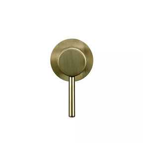 Omstelkraan warm en koud inbouw Bidetkraan Geborsteld Goud tbv bidettoilet Douchewc bidetdouche