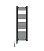 BELRAD Handdoekradiator Elektrisch 160x50cm - Mat zwart  700 Watt 220V - 27 BAR