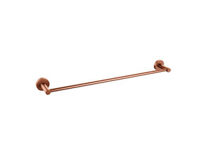 Handdoekhouder Rondo Geborsteld Koper Aloni 57cm