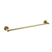 Handdoekhouder Rondo Geborsteld Goud Aloni 57cm Handdoekhouder Rondo Geborsteld Goud Aloni 57cm