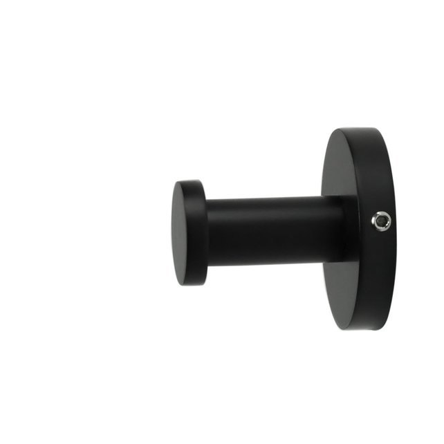 Handdoekhaak Rondo Mat Zwart