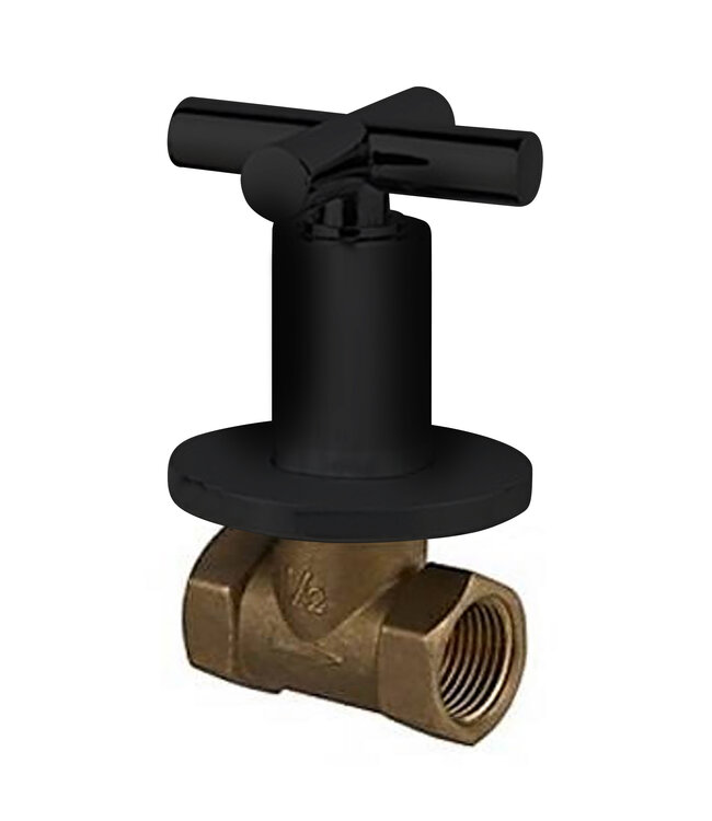 Creavit toiletset Antraciet - Randloos Hangtoilet Freedom met bidet Antraciet mat bidet incl. soft close toiletbril