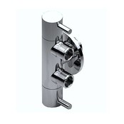 Creavit Dubbeldienstkraan bidetkraan met dubbel uitgang Hoekstopkraan geschikt voor Staandtoilet