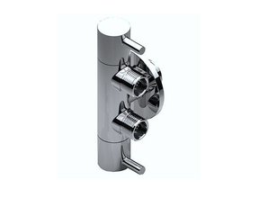 Creavit Dubbeldienstkraan bidetkraan met dubbel uitgang Hoekstopkraan geschikt voor Staandtoilet