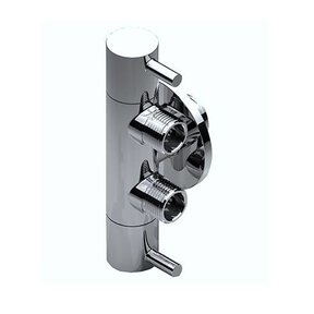 Creavit Dubbeldienstkraan bidetkraan met dubbel uitgang Hoekstopkraan geschikt voor Staandtoilet