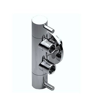 CREAVIT Creavit Dubbeldienstkraan bidetkraan met dubbel uitgang Hoekstopkraan geschikt voor Staandtoilet