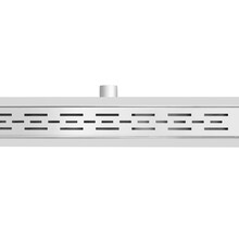 RVS Douchegoot 50x11x7 cm compleet met Flens Uitneembaar Sifon + uitneembaar haarfilter