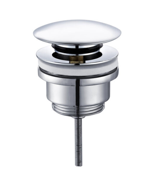 SANI-SUPPLY Mini Toilet Fonteinset Parro Chroom Lupo 40x22x8cm Planchet massief hout met Handdoekhouder met Waskom natuursteen