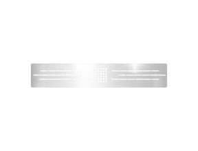 Douchevloer Rooster Elite RVS 90cm