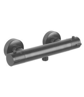 CREAVIT Douchekraan Thermostaat Creavit Aloni Mat Zwart Thermostaatkraan Mat Zwart