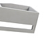 Fontein Toilet - Toiletmeubel WC Solid Surface 36x16cm - Betonlook Rechts