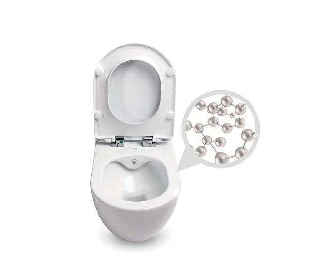 Creavit Toiletset met Bidet Koud Wit - Randloos Hangtoilet Creavit FE322 met geïntegreerd bidetkraan koud + Inbouwreservoir en drukplaat