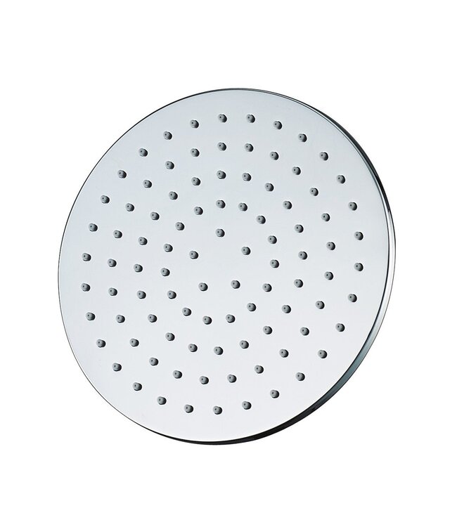 Regendoucheset Inbouw Muur Amore 25cm Rond Glans Chroom met Thermostaatkraan Hoofddouche en Staafhanddouche