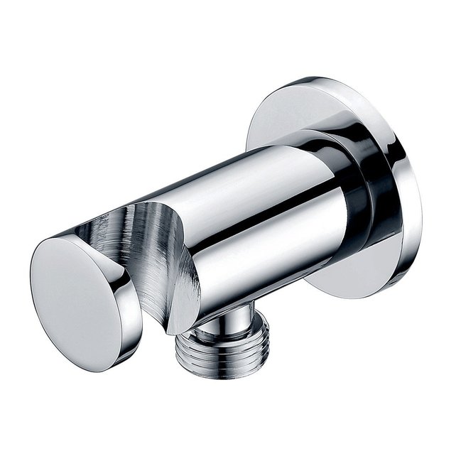 Regendoucheset Inbouw Muur Amore 25cm Rond Glans Chroom met Thermostaatkraan Hoofddouche en Staafhanddouche