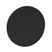 Regendoucheset Inbouw Muur Amore 25cm Rond Glans Mat Zwart met Thermostaatkraan Hoofddouche en Staafhanddouche Regendoucheset Inbouw Muur Amore 25cm Rond Glans Mat Zwart met Thermostaatkraan Hoofddouche en Staafhanddouche