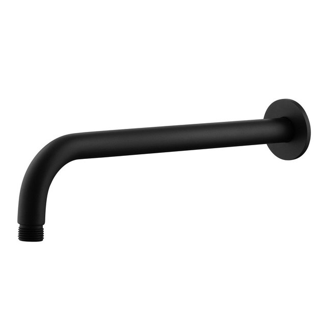 Regendoucheset Inbouw Muur Amore 25cm Rond Glans Mat Zwart met Thermostaatkraan Hoofddouche en Staafhanddouche Regendoucheset Inbouw Muur Amore 25cm Rond Glans Mat Zwart met Thermostaatkraan Hoofddouche en Staafhanddouche