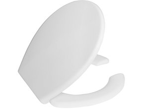 Toiletbril Mindervaliden Wit softclose WC-Bril 37x40cm