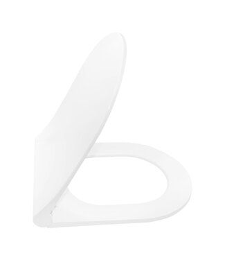 ALONI Toiletbril Aloni Mat Wit Softclose Ultra Dun 36x44cm