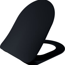 Toiletbril Creavit Freedom Mat Zwart FE320 / FE322 Ultra Dun 36x44,5x2cm