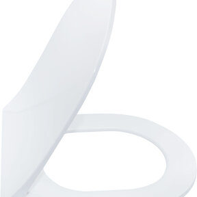 Toiletbril Aloni Glans Wit Softclose Ultra Dun 36x44cm