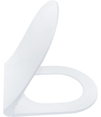 ALONI Toiletbril Aloni Glans Wit Softclose Ultra Dun 36x44cm