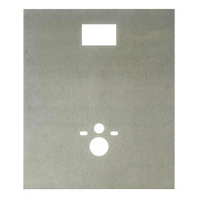 Waterwerende Voorzetwand Inbouwreservoir 120x100cm 18mm  voorgeboord  wandplaat  MDF