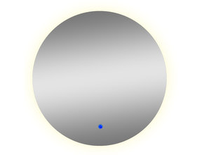 Badkamerspiegel München 60cm Rond LED-verlichting - Spiegelverwarming - Touch bediening