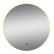 Badkamerspiegel München 90cm Rond LED-verlichting - Spiegelverwarming - Touch bediening