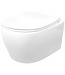 Creavit Aloni Randloos Hangtoilet met bidet incl. toiletbril Softclose Flat