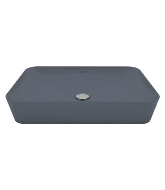 CREAVIT Keramische Opzet wastafel Creavit ULO Mat Basalt 60x40x11cm