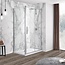 FABRIECIO Douchecabine Brescia 120x90cm Chroom Antikalk Helder Glas 6mm Veiligheidsglas Easy Clean