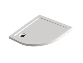Douchebak Kwartrond 90x90x4 cm SMC (Composiet) Radius 55