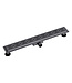Douchegoot Aloni Gunmetal 100x7cm compleet