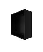 Nisjes badkamer Mat Zwart 30x30x10cm Inbouwnis Douche