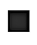 Nisjes badkamer Mat Zwart 30x30x10cm Inbouwnis Douche