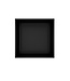 Nisjes badkamer Mat Zwart 30x30x10cm Inbouwnis Douche