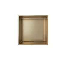 Nisjes badkamer RVS 30x30x10cm Inbouwnis Douche