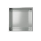 Nisjes badkamer RVS 30x30x10cm Inbouwnis Douche