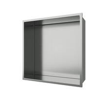 Nisjes badkamer RVS 30x30x10cm Inbouwnis Douche